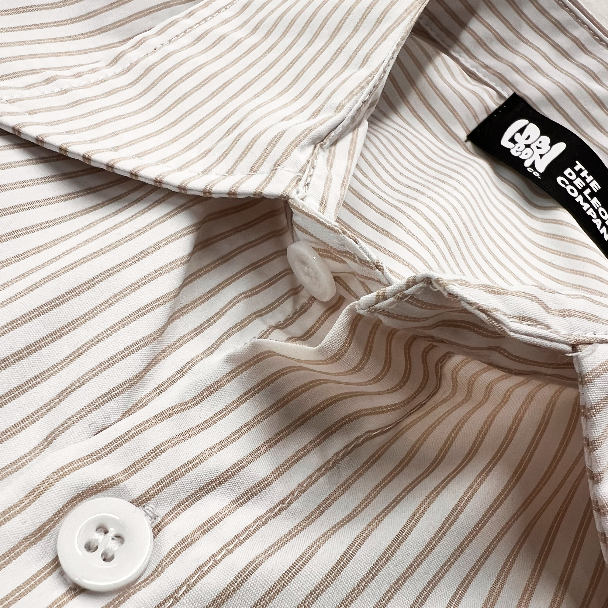 Crazy Face Stripe Boxy Shirt