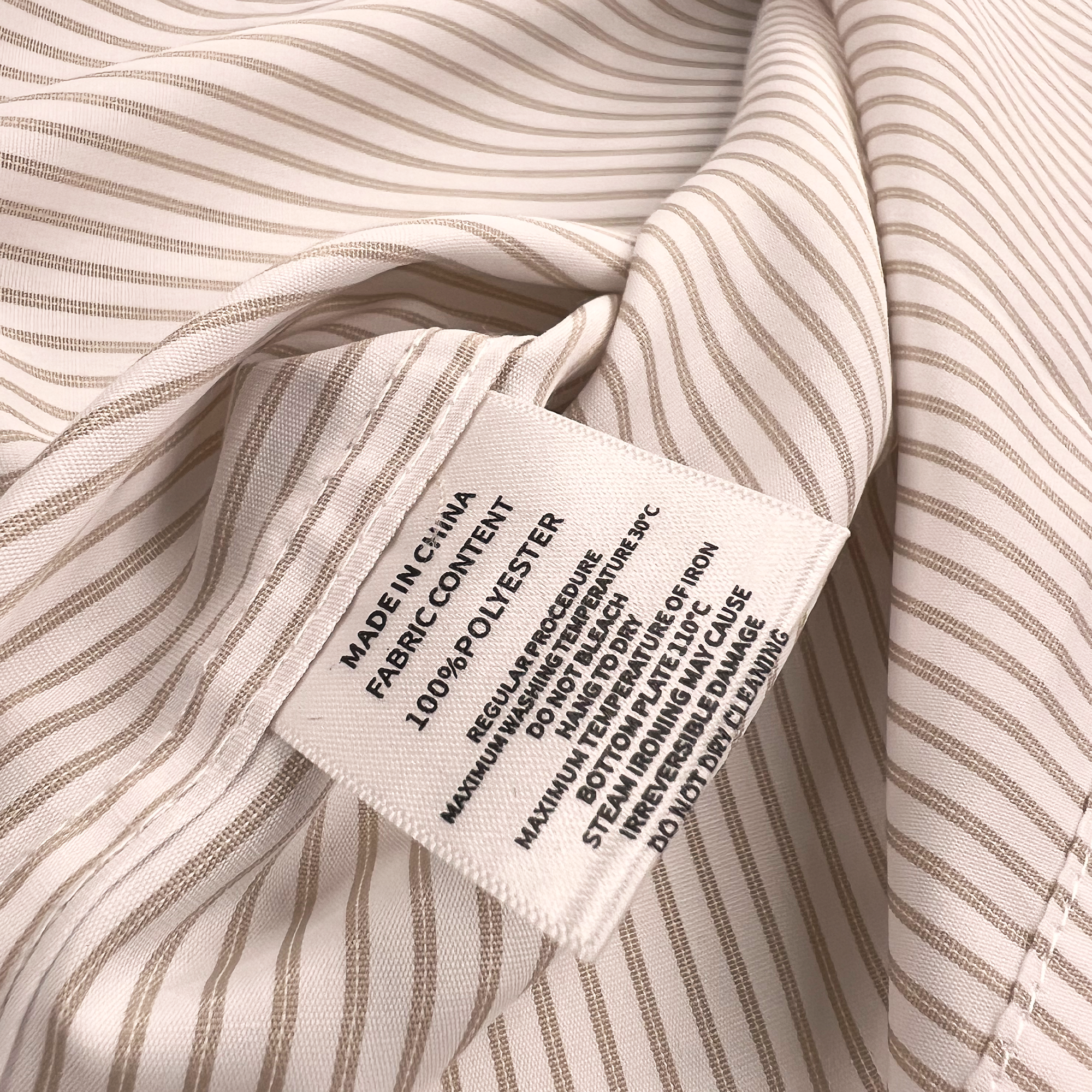 Crazy Face Stripe Boxy Shirt