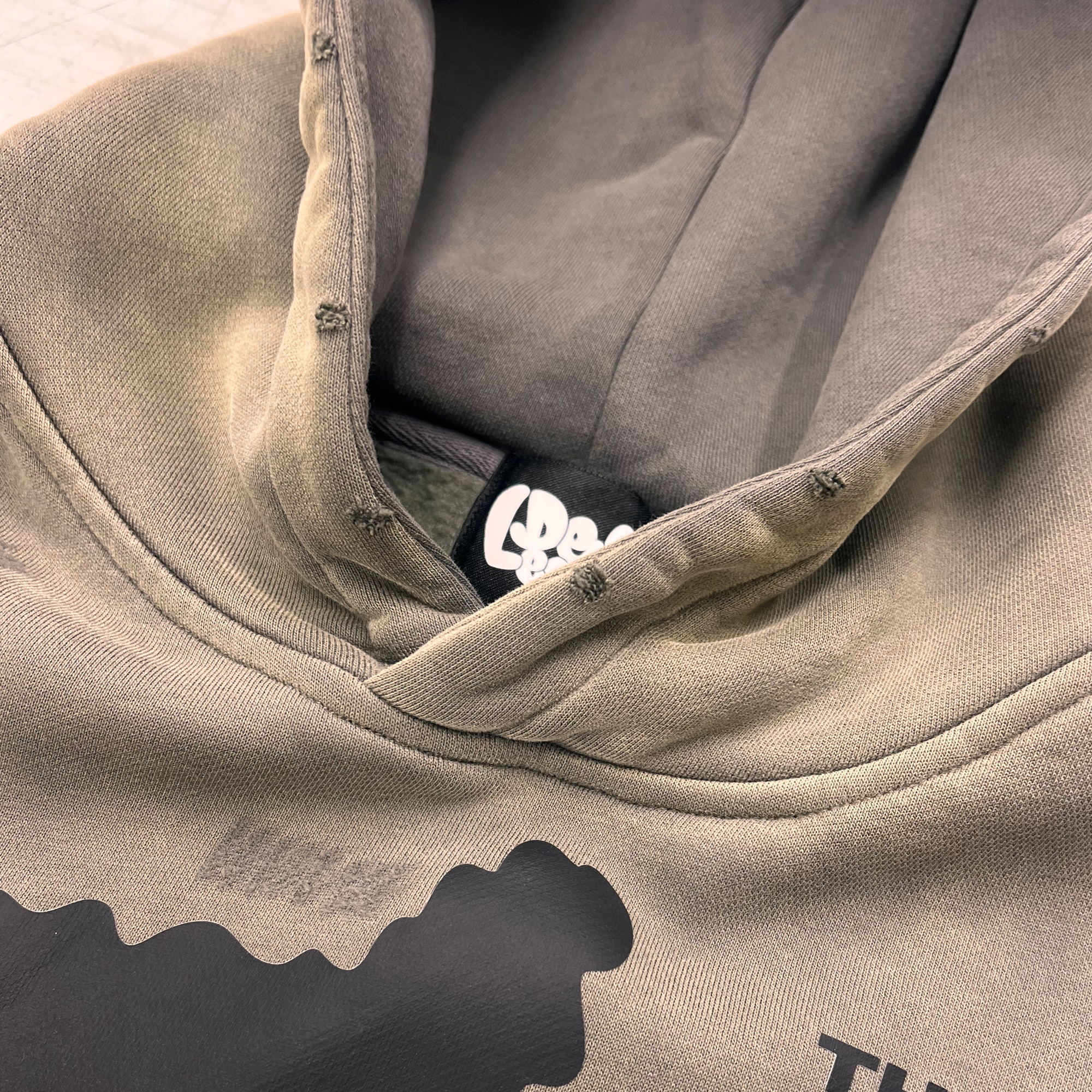 Crazy Face Vintage Hoodie