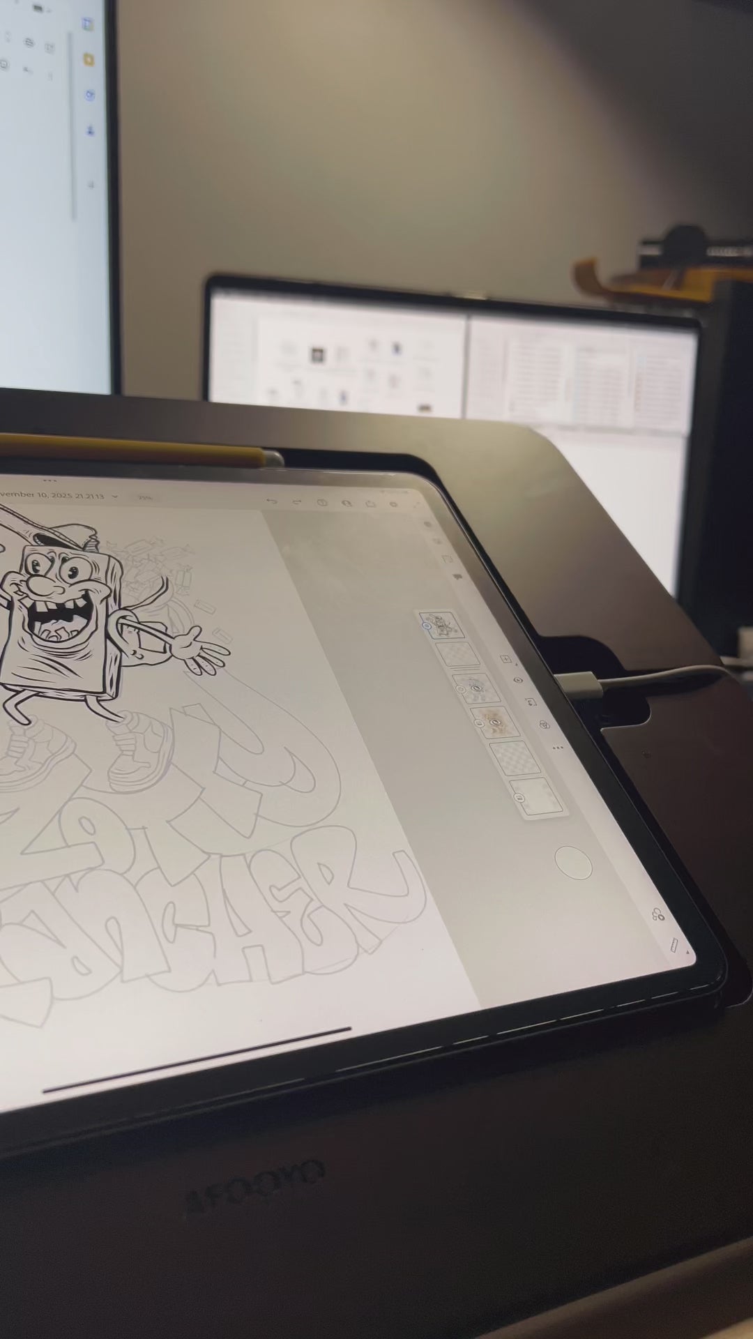 One Character w / Wording